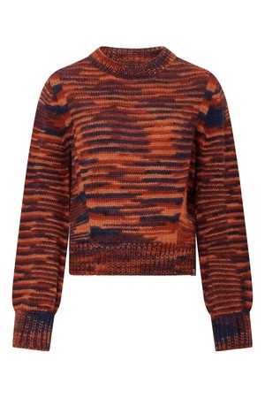 SANG Handknit Wool Jumper - Terracotta from KOMODO