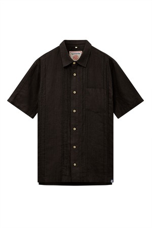 LEO - Linen Shirt Black from KOMODO