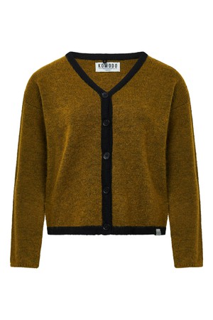 BINKY - Mohair Blend Cardigan Khaki from KOMODO