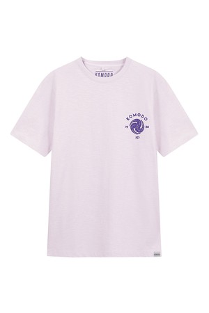 CREST Tee Organic Cotton - Lavender Pink from KOMODO