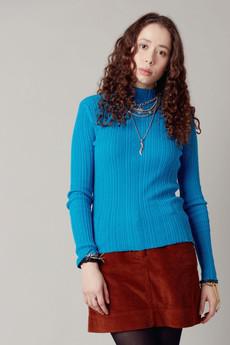 ELLIS - Organic Cotton Jumper French Blue via KOMODO