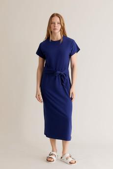 FONDA - GOTS Organic Cotton Dress Navy via KOMODO