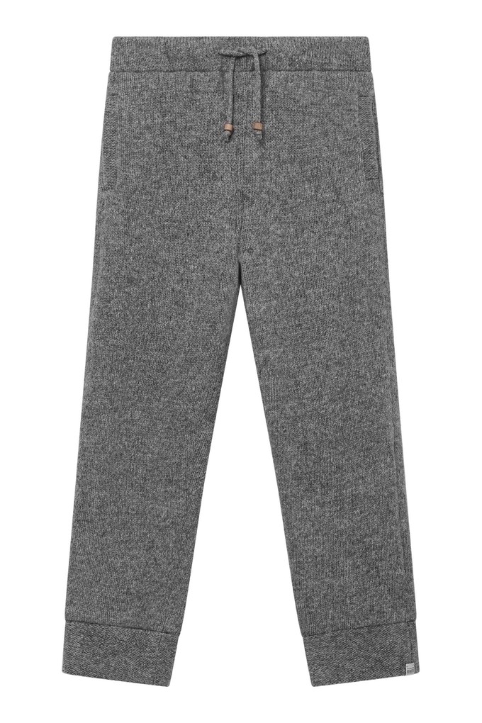 KELVIN Fleece Lined Wool Trouser - Grey from KOMODO