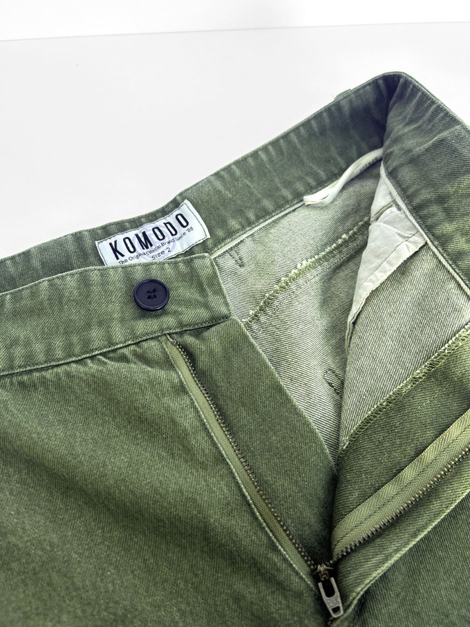 MAKULU Organic Cotton Trouser - Green Wash from KOMODO