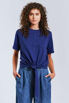 ANISA - GOTS Organic Cotton Top Navy via KOMODO