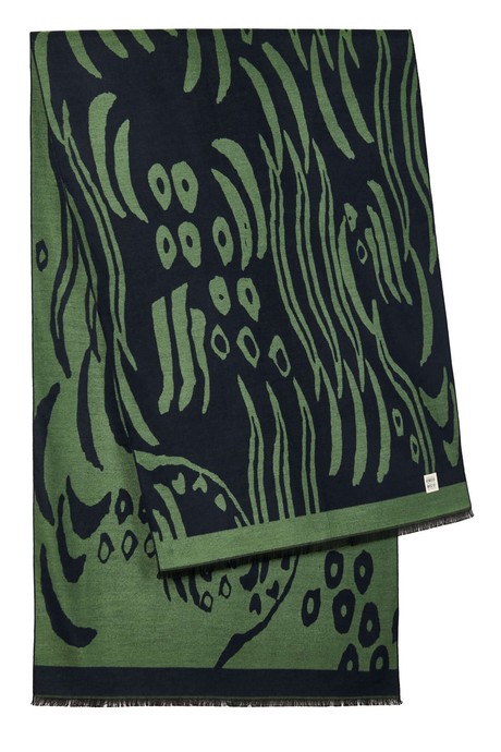 TIGER - Recycled PET Shawl Jewel Green from KOMODO