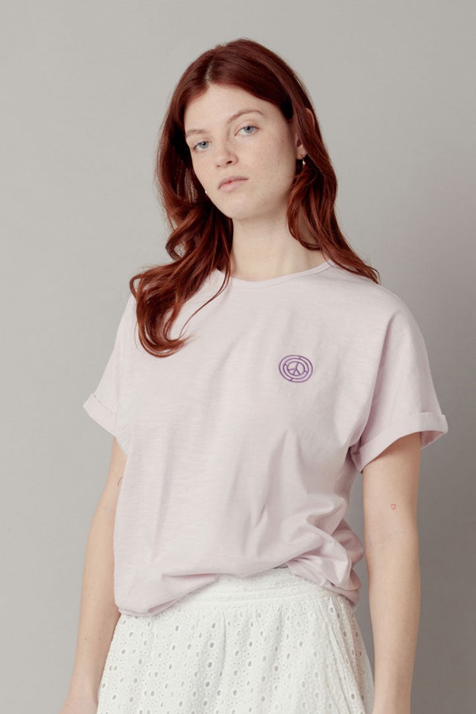 SURF Tee GOTS Organic Cotton - Pink Lavender from KOMODO