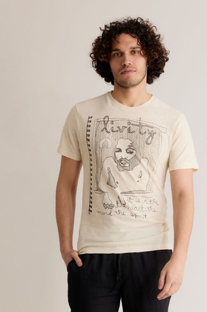 SPIRIT - Hemp Tee by LIVITY Cream from KOMODO