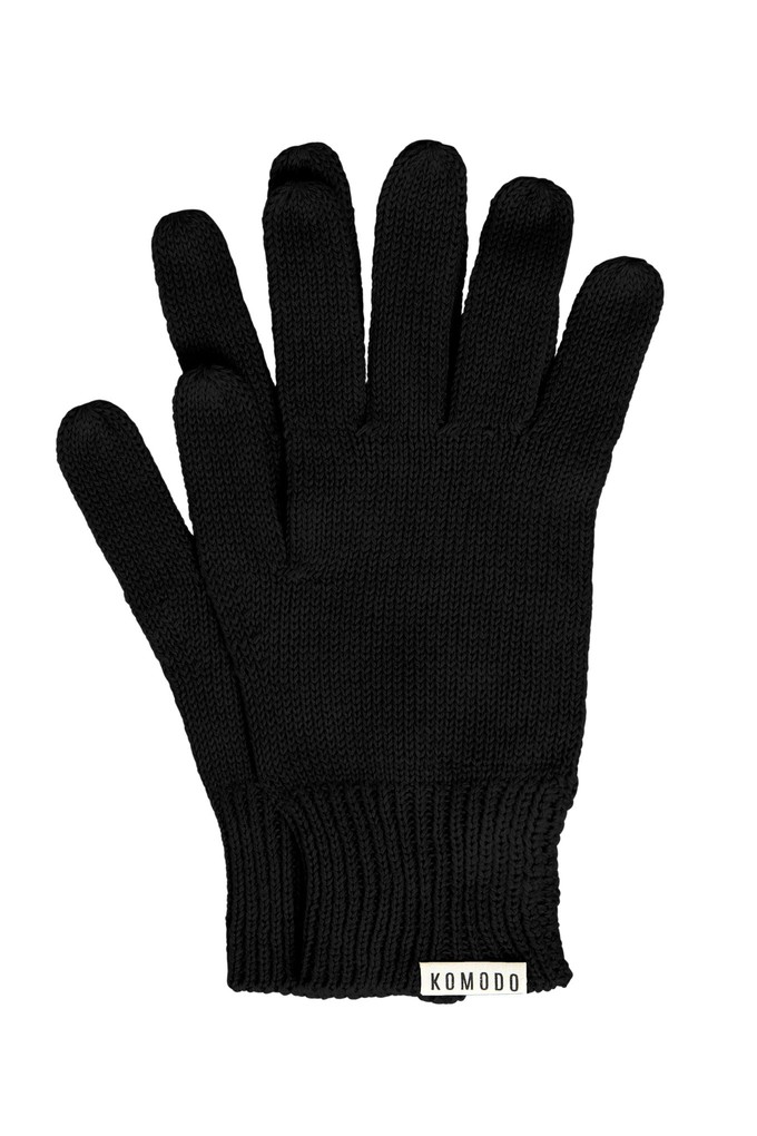 CITY Organic Cotton Gloves - Black from KOMODO