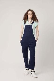 JOY Organic Cotton Dungarees Navy via KOMODO