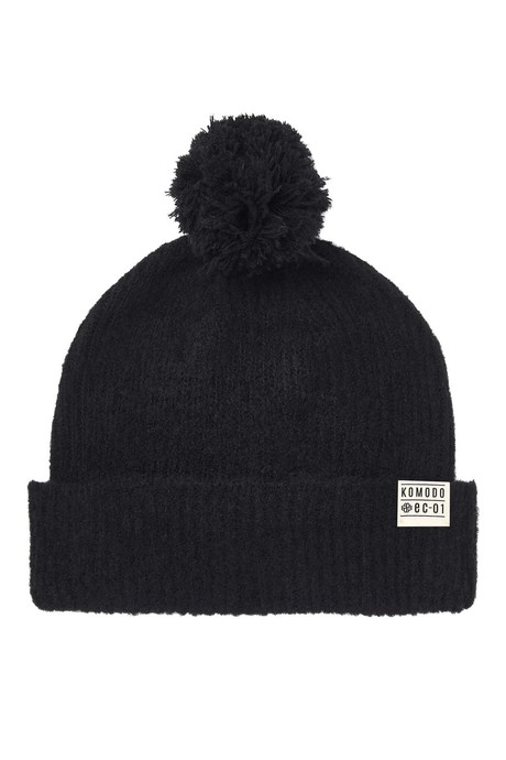 KAORI - Recycled Wool Blend Hat Black from KOMODO