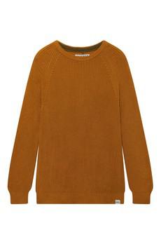 SERGIO - Womens Organic Cotton Jumper Mustard via KOMODO