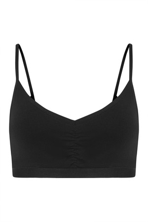 ANASTASIA Bra - GOTS Organic Cotton Black from KOMODO