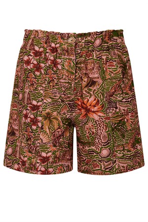 DUNE - Organic Cotton Tropical Print Pink Shorts from KOMODO