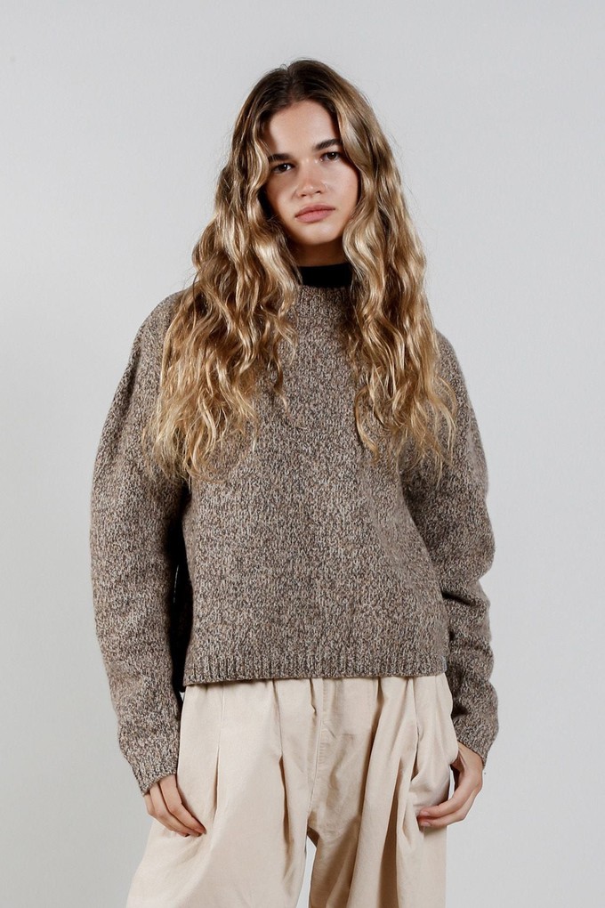 YARA Merino Wool Jumper - Biscuit from KOMODO