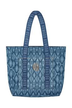 BELLROSE Printed Organic Denim Tote Bag via KOMODO