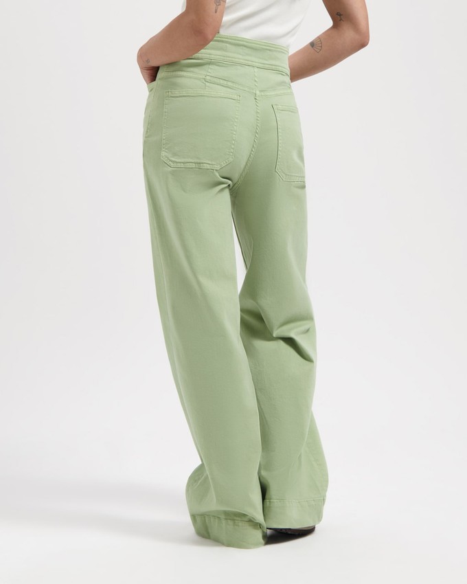 Farrah Worker Sage Green from Kuyichi