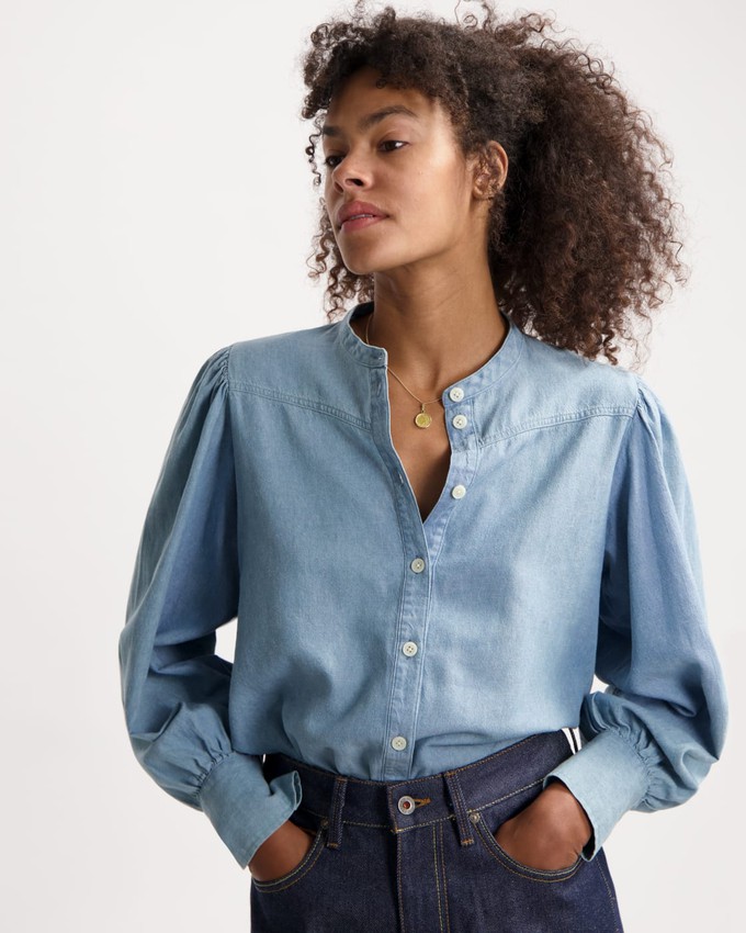 Zillah Chambray Shirt from Kuyichi