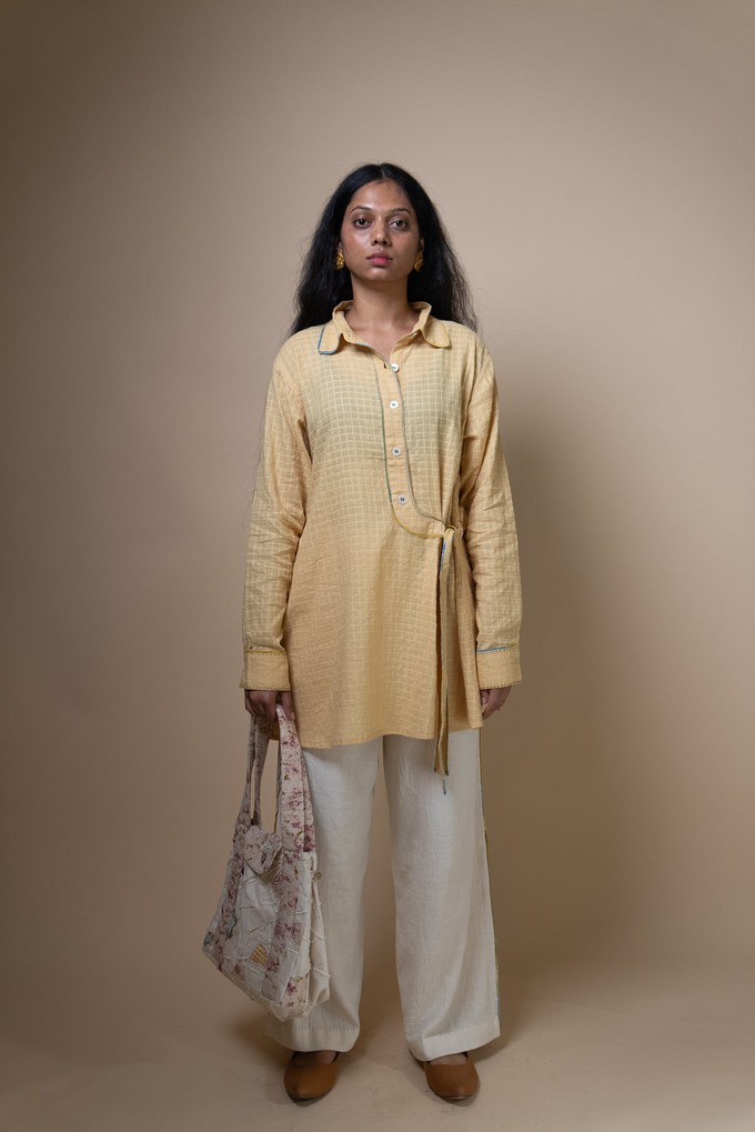 Meadows Angrakha Shirt from Lafaani