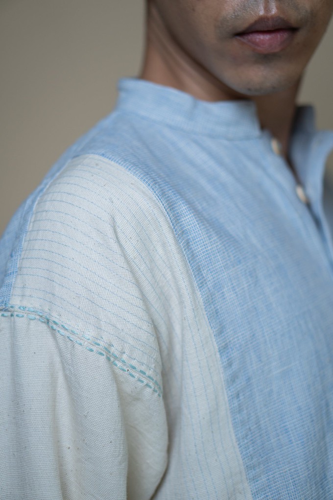 Meadows Panelled Shirt from Lafaani