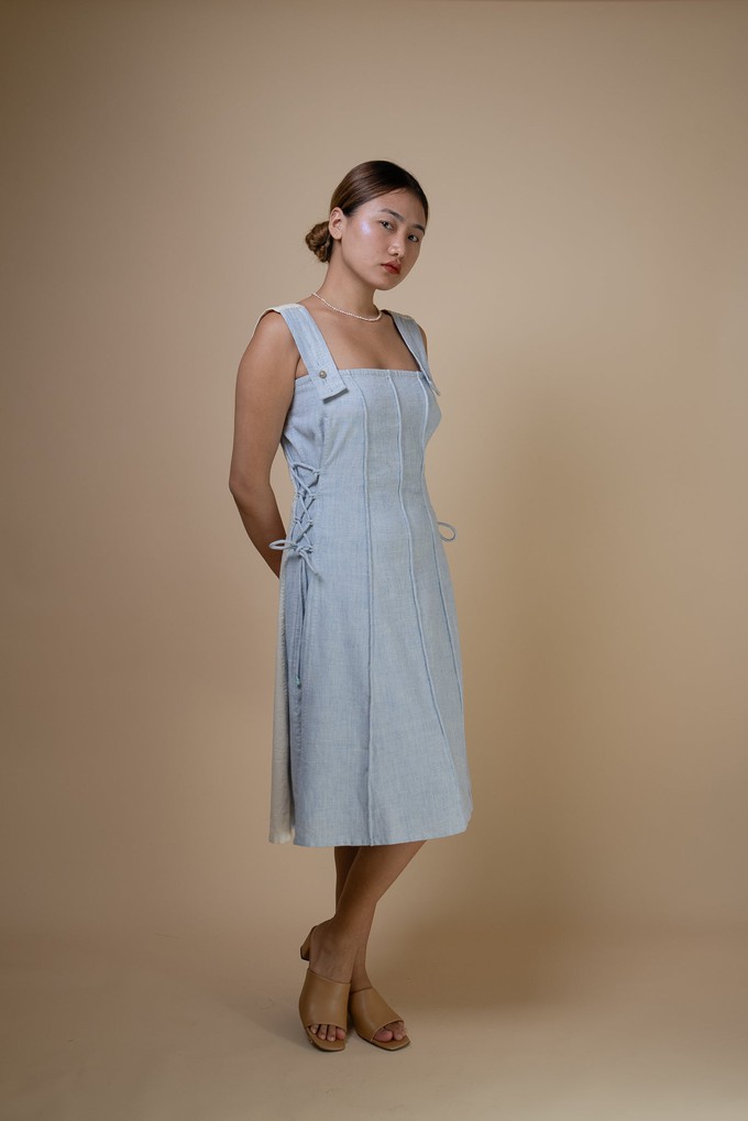 Meadows Reversible Corded Dress from Lafaani