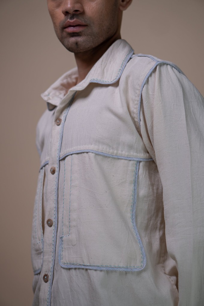 Meadows Patch Pocket Shirt from Lafaani