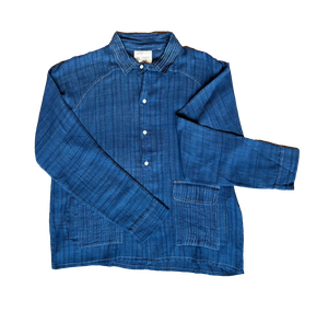 Indigo Shirt- Sample 09- M/L from Lafaani