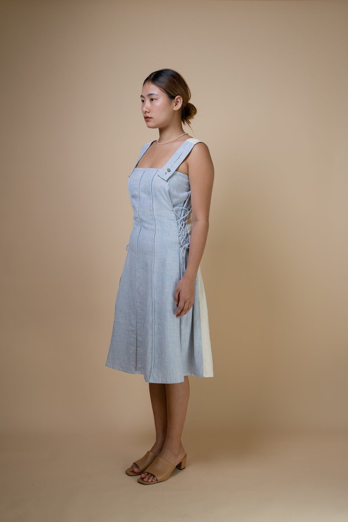 Meadows Reversible Corded Dress from Lafaani