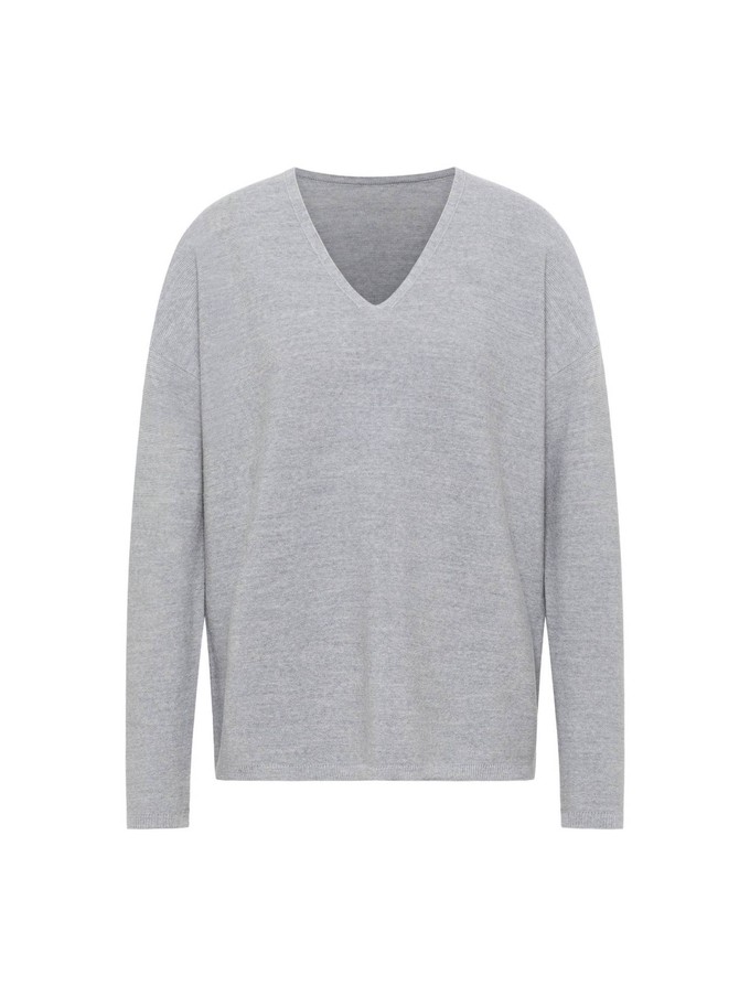 V-neck sweater (GOTS) from LANIUS