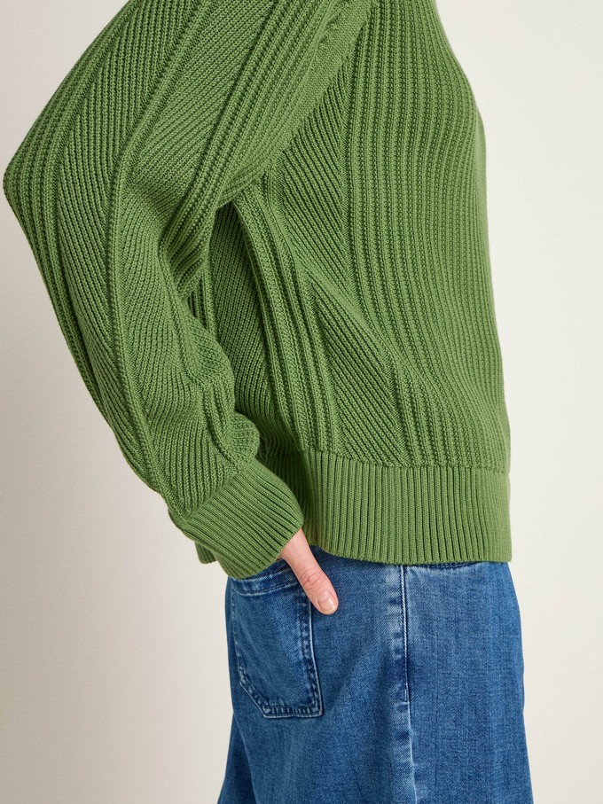 Chunky knit sweater (GOTS) from LANIUS