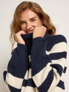 Striped sweater (GOTS) via LANIUS