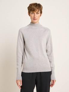 Turtleneck sweater (GOTS) via LANIUS