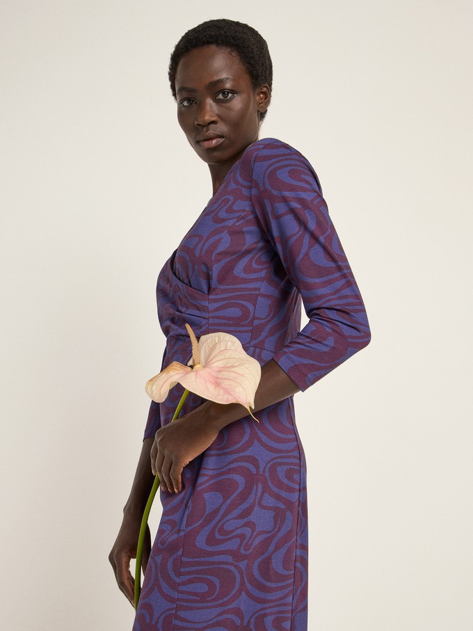 wrap-style dress from LANIUS