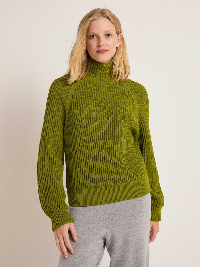 Chunky knit sweater (GOTS) from LANIUS