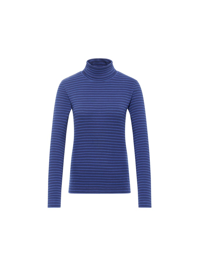 Striped turtleneck shirt (GOTS) from LANIUS