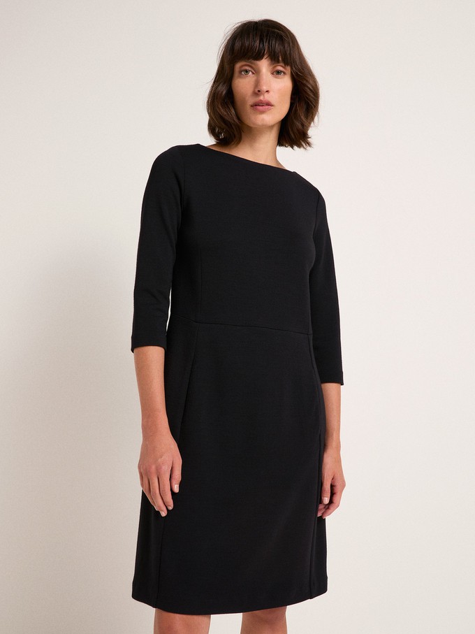 Dress with boat neckline from LANIUS