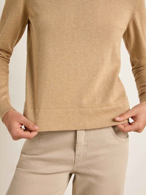 Round neck sweater (GOTS) from LANIUS