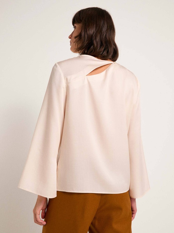 Blouse with slits from LANIUS