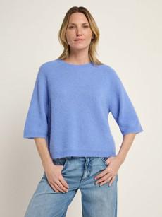 knitted shirt made of alpaca wool via LANIUS