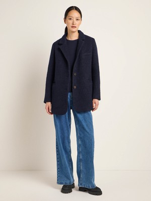 Boucle blazer coat (GOTS) from LANIUS