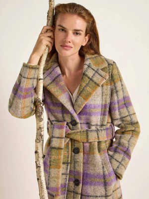 Checked coat from LANIUS