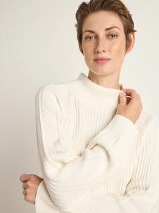 Chunky knit sweater (GOTS) via LANIUS