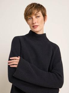 Ribbed sweater (GOTS) via LANIUS