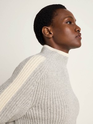 Ribbed sweater (GOTS) from LANIUS