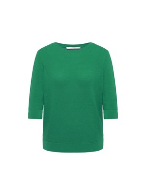 Structured half-sleeve sweater (GOTS) from LANIUS