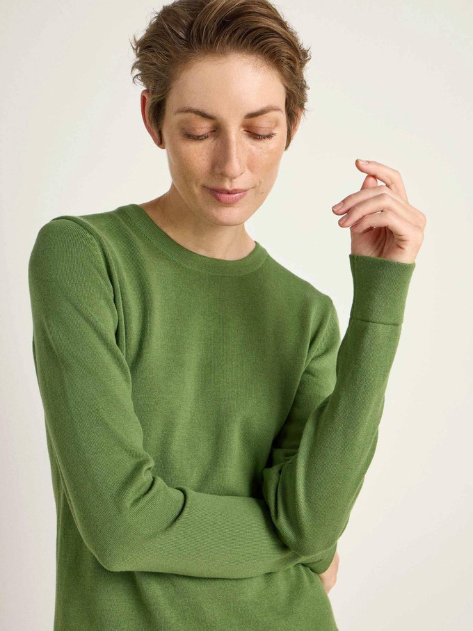 Round neck sweater (GOTS) from LANIUS