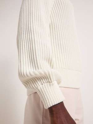 Coarse knit sweater (GOTS) from LANIUS