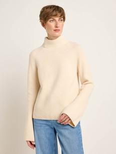 Ribbed sweater (GOTS) via LANIUS