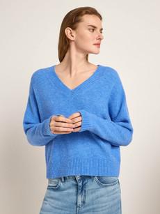 V-neck sweater via LANIUS