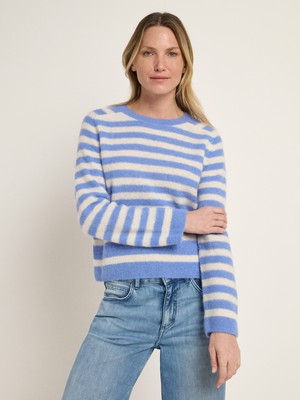 striped sweater made of alpaca wool from LANIUS